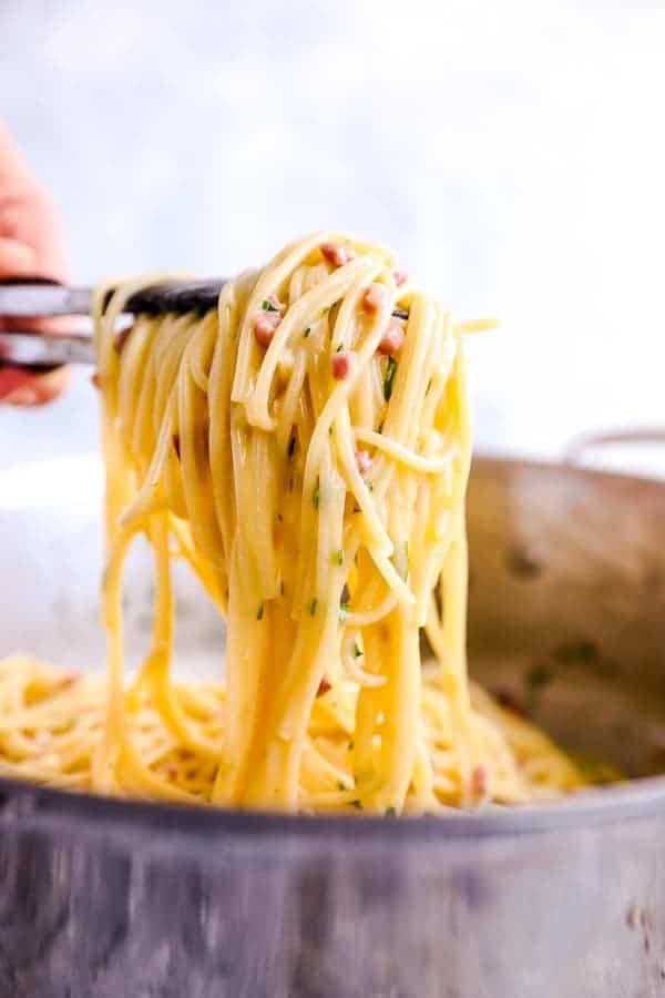 Simple Spaghetti Carbonara Ready In 20 Minutes