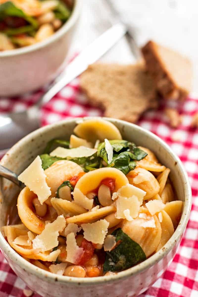 Easy Pasta e Fagioli | Savory Nothings