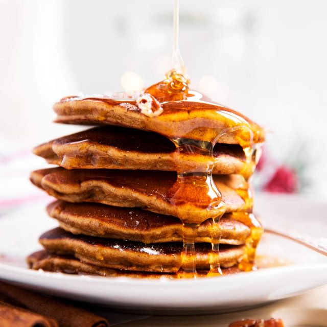 Gingerbread Pancakes Recipe - Savory Nothings