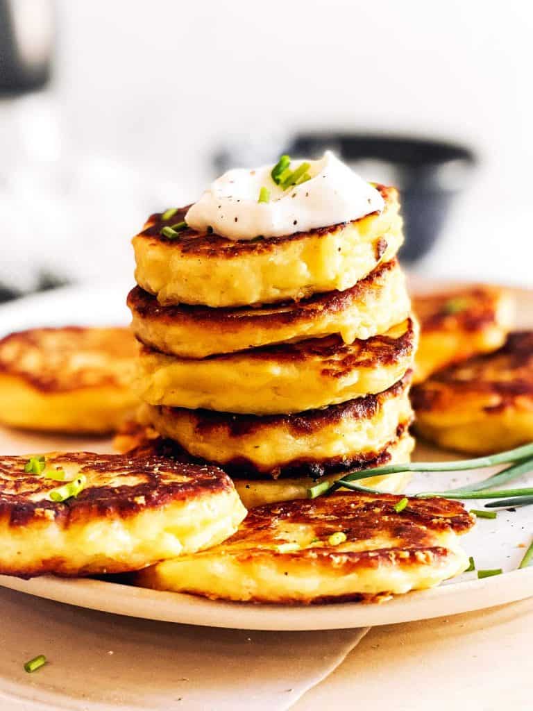 Mashed Potato Pancakes - Recipe for Holiday Leftovers