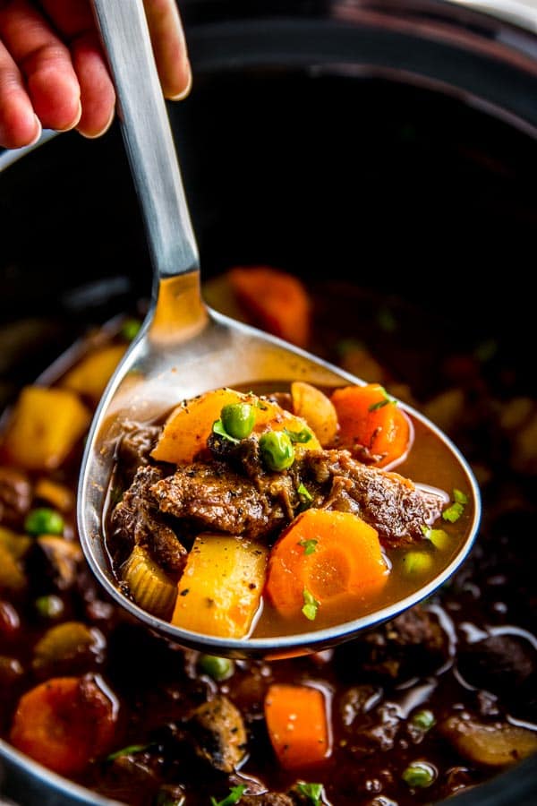 Crock Pot Beef Stew Recipe | Savory Nothings