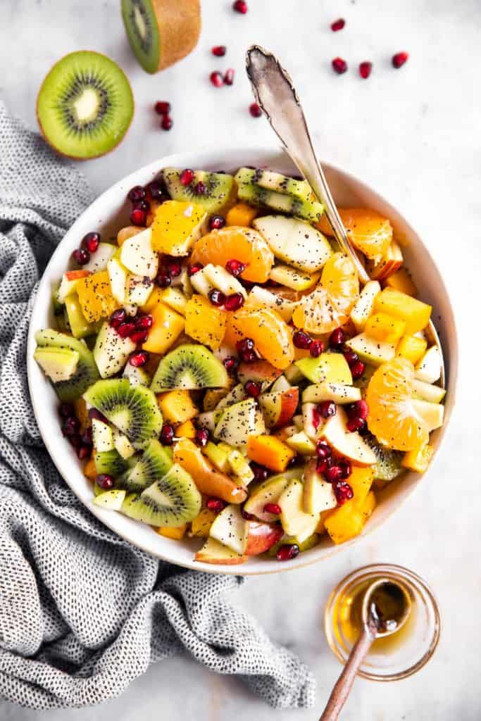 Winter Fruit Salad Recipe | Savory Nothings