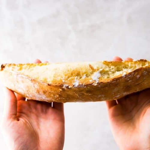 7 Minute (Prep) Artisan Crock Pot Bread - Easy Peasy Meals