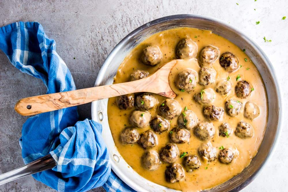 Easy Swedish Meatballs Recipe Savory Nothings