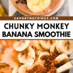 Chunky Monkey Smoothie Pin