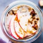 Apple Cinnamon Overnight Oats Image TK