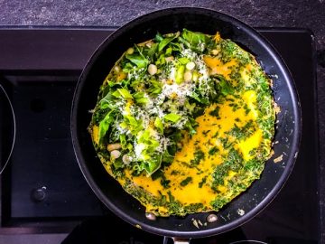Green Goddess Omelet - Savory Nothings