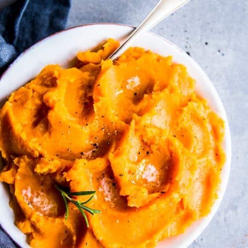 Honey Butter Mashed Sweet Potatoes Savory Nothings
