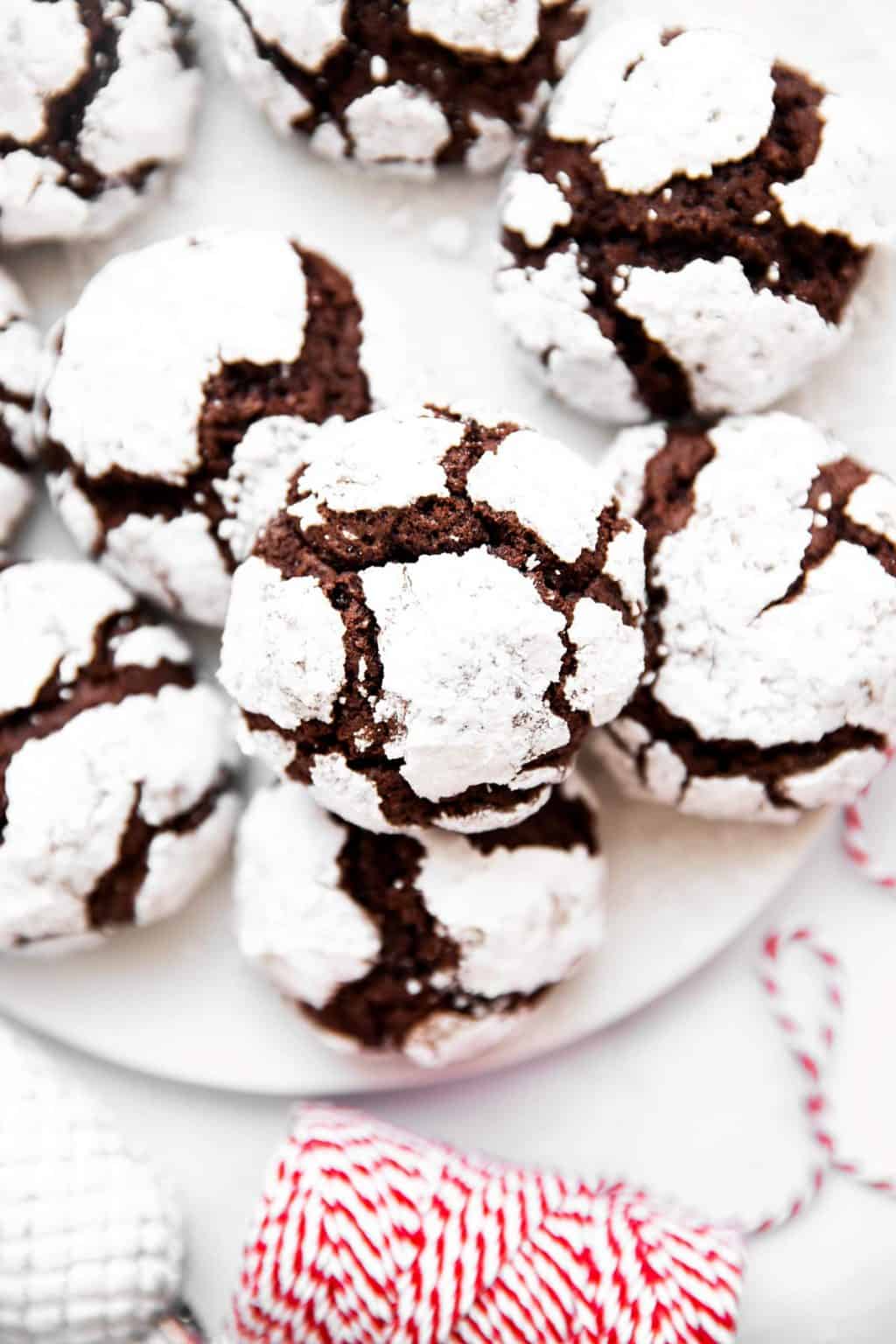 Chewy Chocolate Crinkle Cookies | Recipe with Video Tutorial