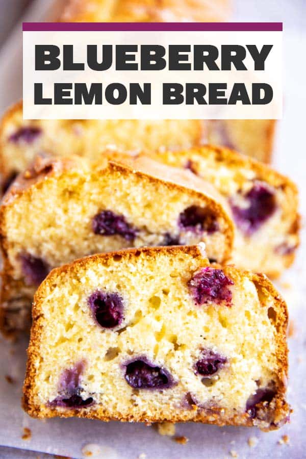 Lemon Blueberry Bread {Includes VIDEO Instructions!}