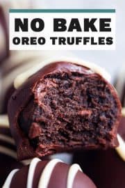 No Bake Oreo Truffles (Oreo Balls) - Savory Nothings