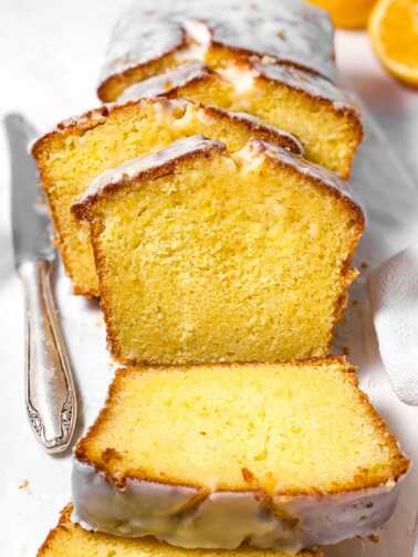 Glazed Lemon Loaf Cake Recipe - Savory Nothings