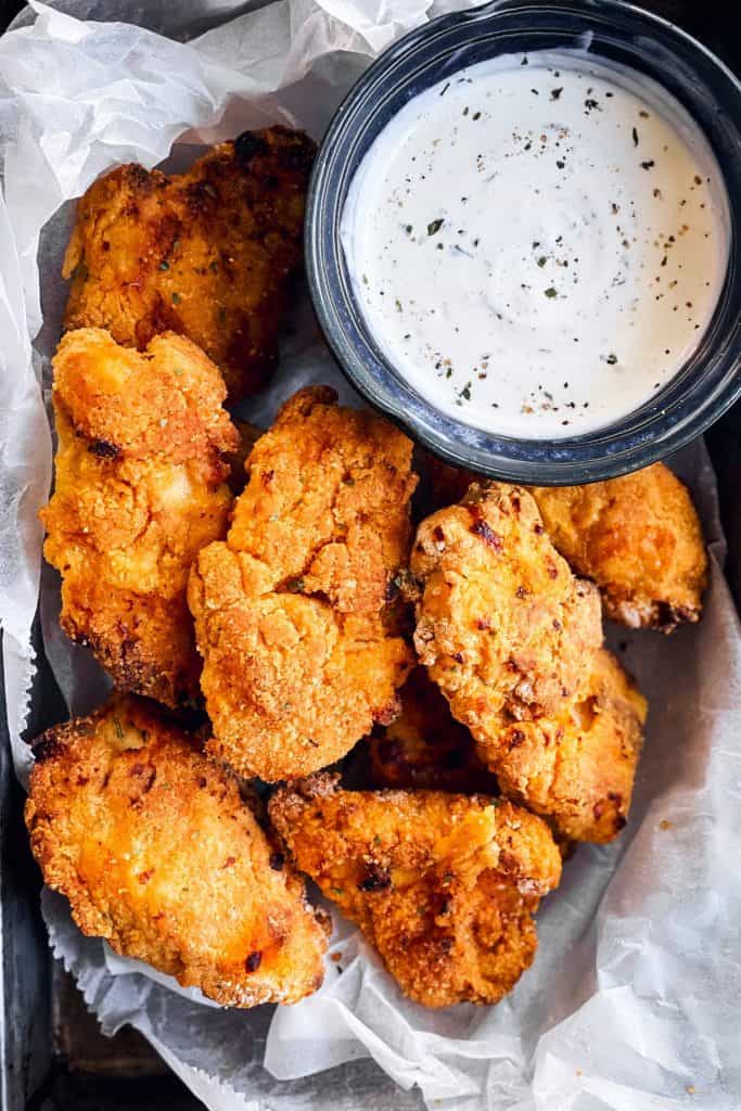 Truly Crispy Buttermilk Oven Fried Chicken - Savory Nothings