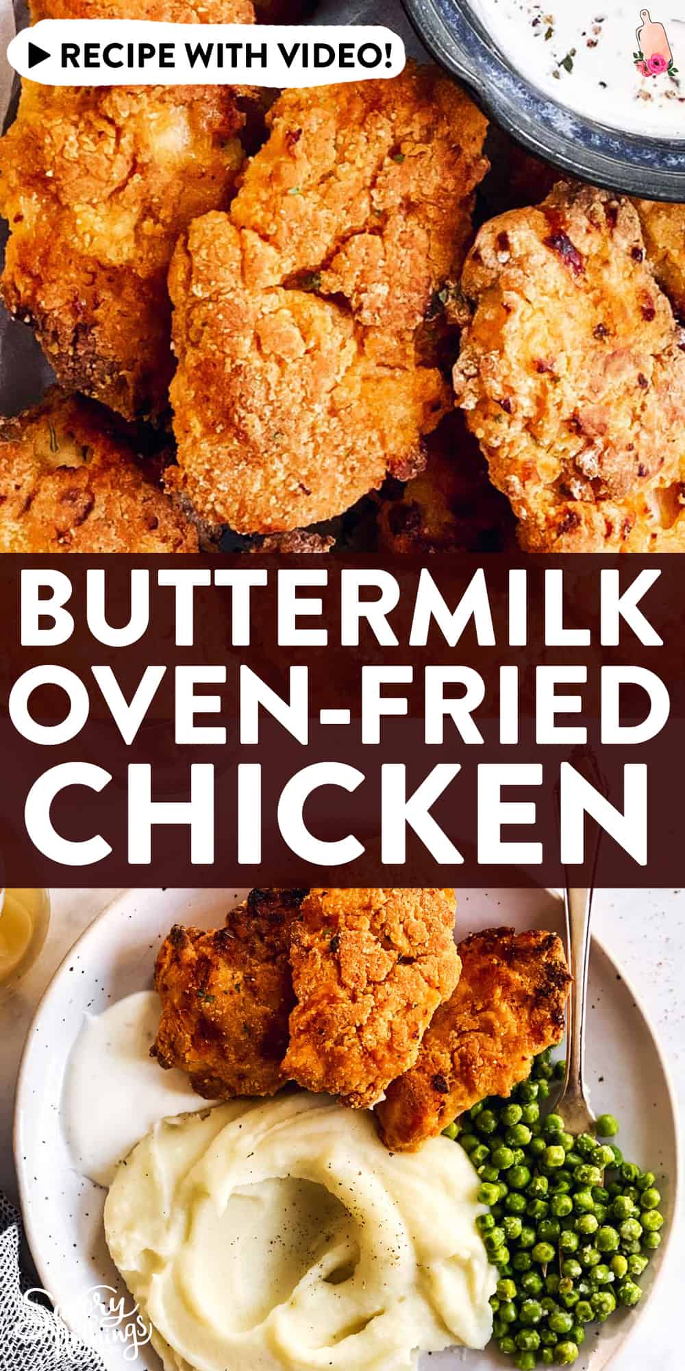 Truly Crispy Buttermilk Oven Fried Chicken Savory Nothings