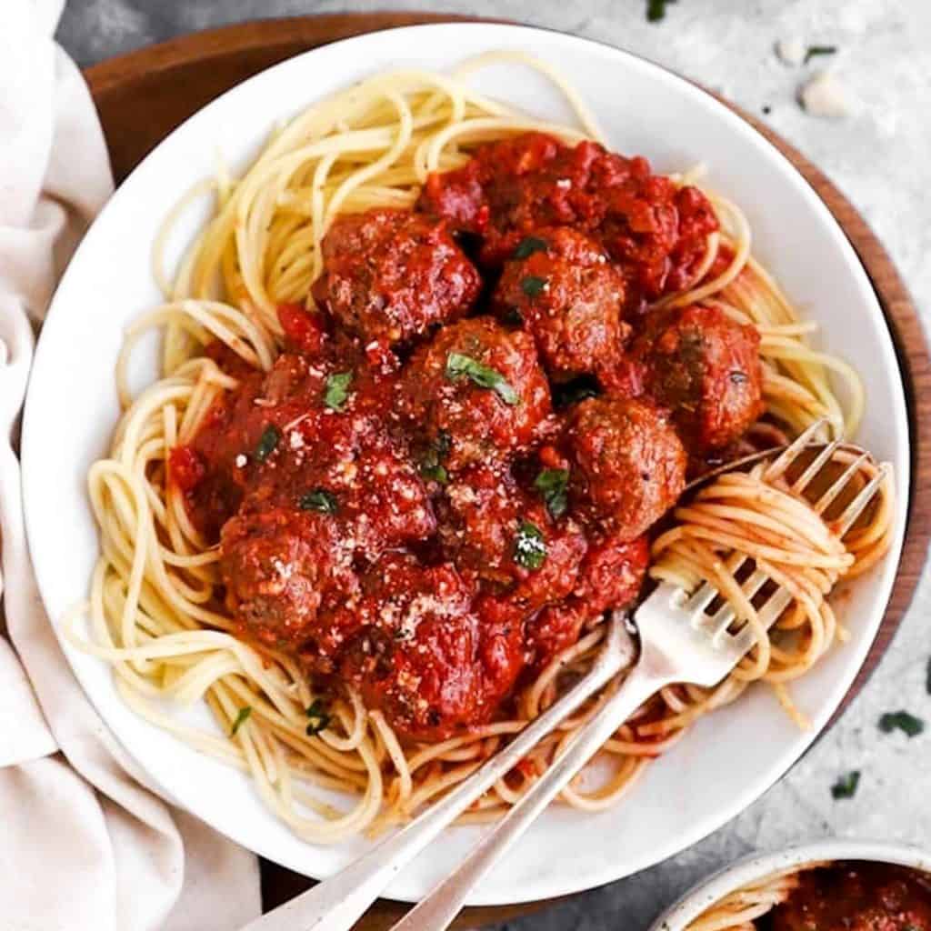 Easy Italian Meatballs Savory Nothings