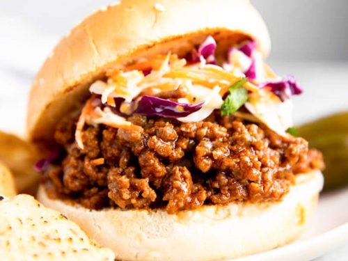 instant pot chicken sloppy joes