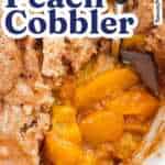 Crock Pot Peach Cobbler Pin