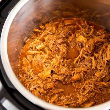 Honey BBQ Instant Pot Pulled Pork - Savory Nothings