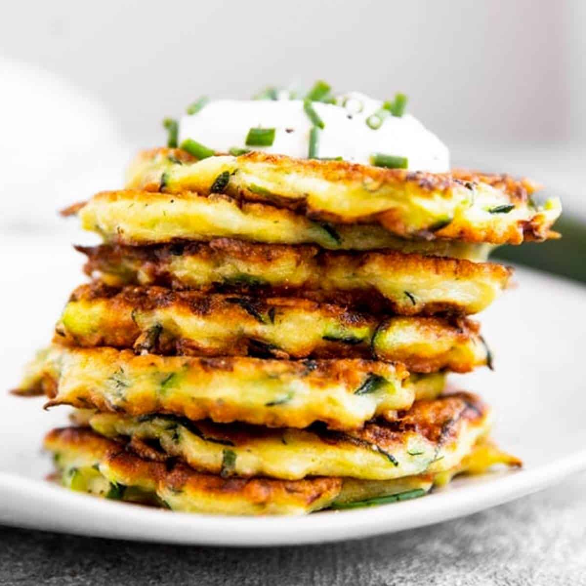 Easy Zucchini Fritters Recipe - Savory Nothings