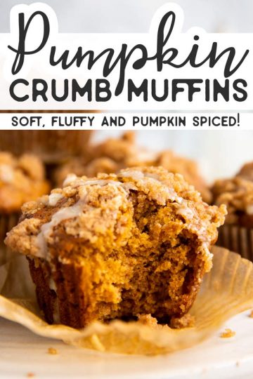 Pumpkin Crumb Muffins Recipe