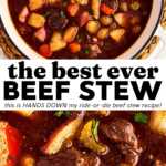 Beef Stew Recipe Image Pin