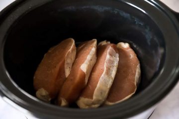 Crock Pot Cranberry Pork Chops - Savory Nothings