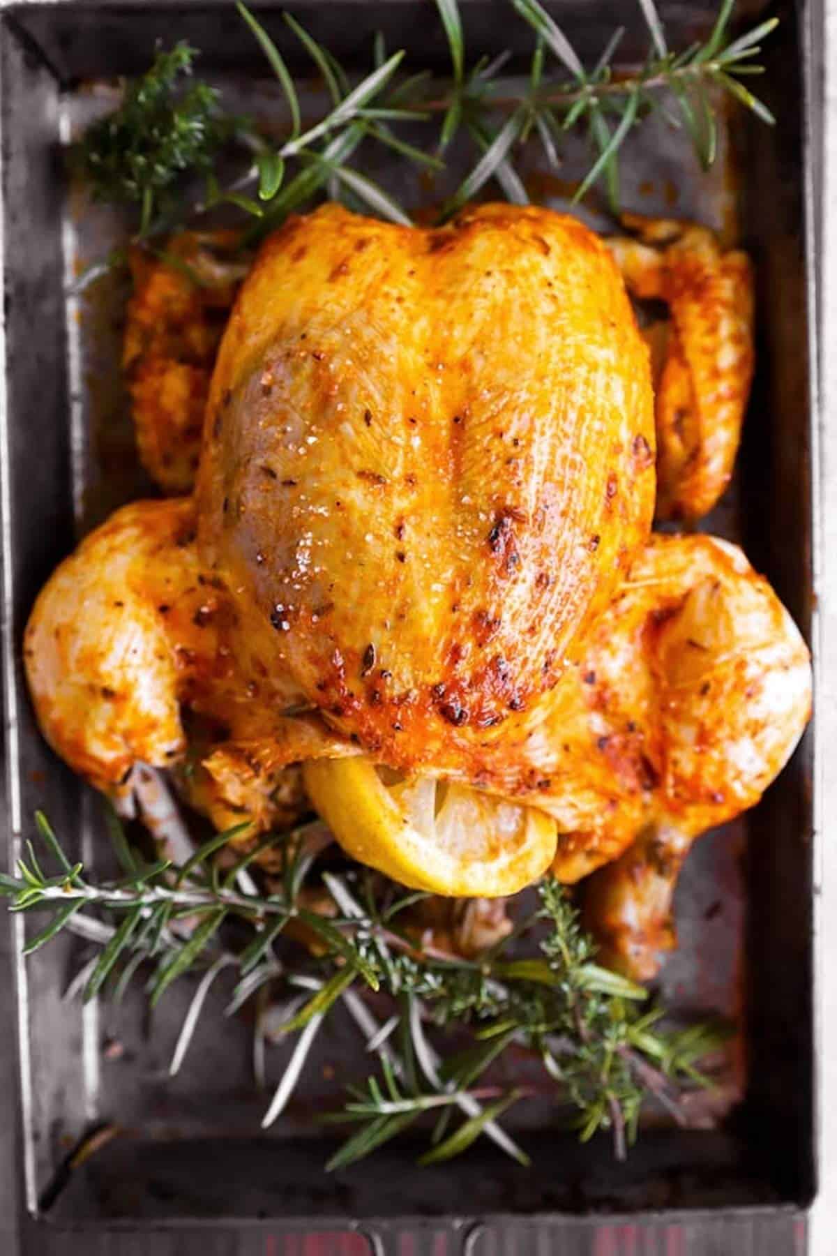 Crockpot Whole Chicken - Savory Nothings