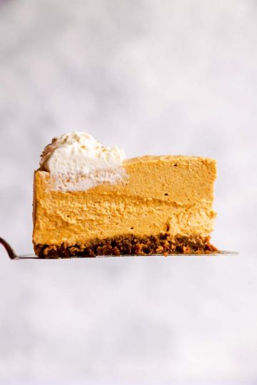 No Bake Pumpkin Cheesecake - Savory Nothings