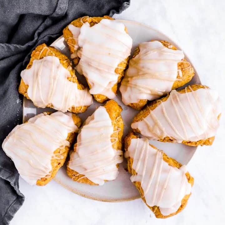 Easy Pumpkin Scones - Savory Nothings