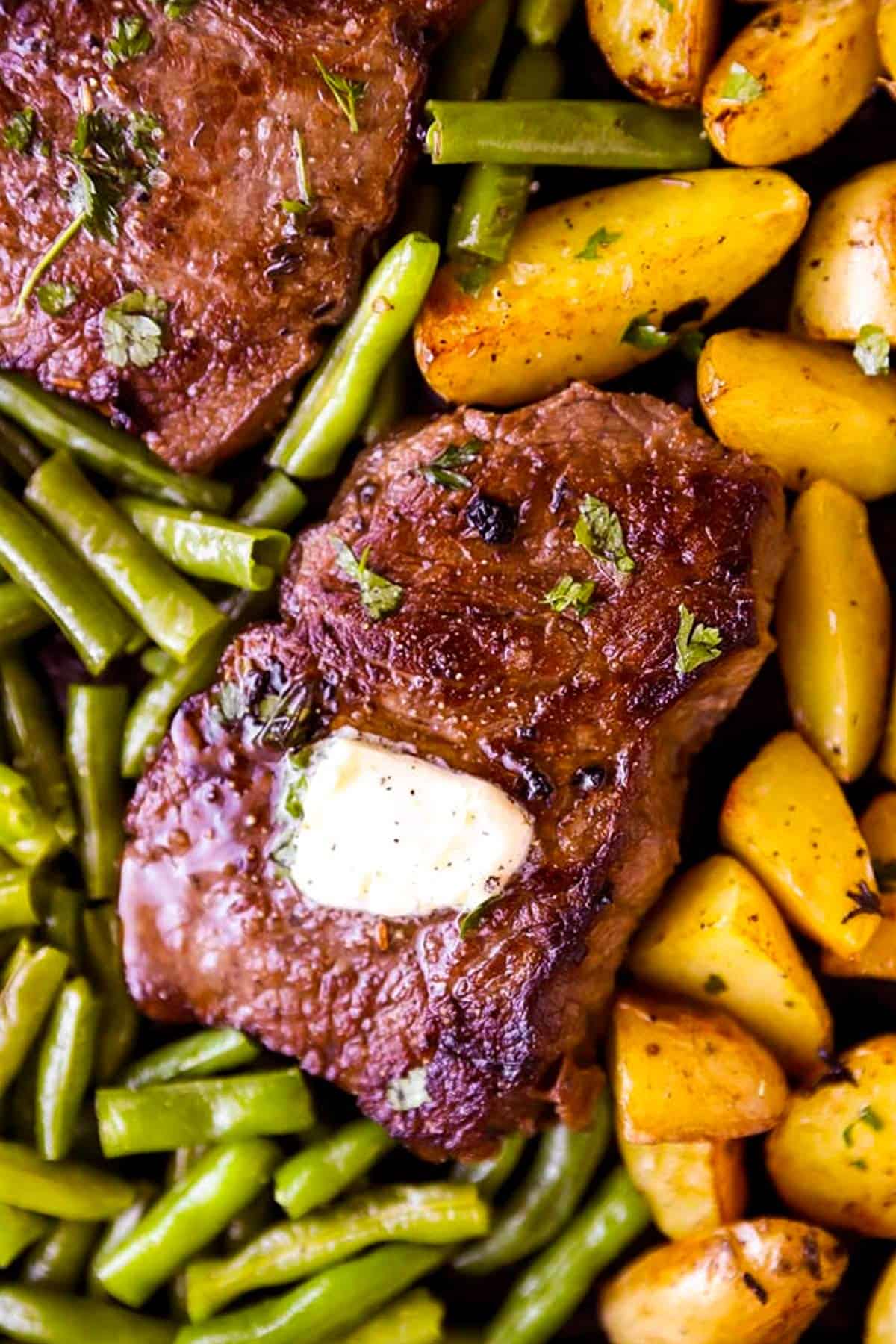 Crockpot Steak and Potatoes - Together as Family