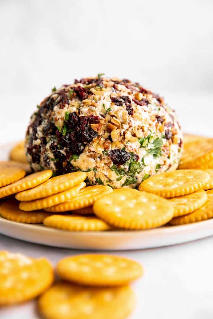 Cranberry Pecan Cheeseball - Savory Nothings