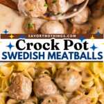 Crock Pot Swedish Meatballs Pin