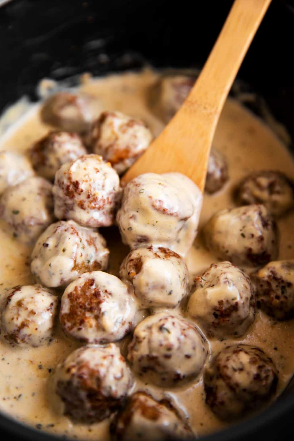 Crockpot Swedish Meatballs Recipe Video Tutorial 6966