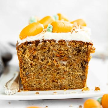 Easy Carrot Cake Recipe Baked in Lodge Wedge Pan
