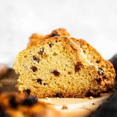 Irish Soda Bread with Raisins [Recipe with Step by Step Video]