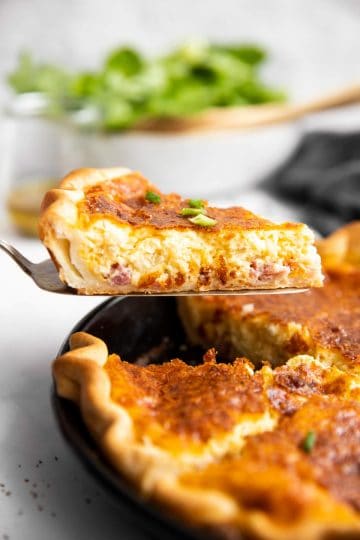 Easy Quiche Lorraine - Savory Nothings
