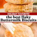 Buttermilk Biscuit Recipe Image Pin