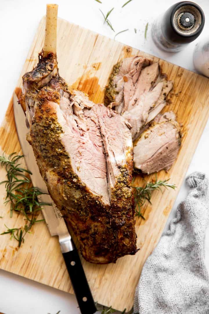 Oven Roasted Leg of Lamb Recipe [+ Video] - Savory Nothings