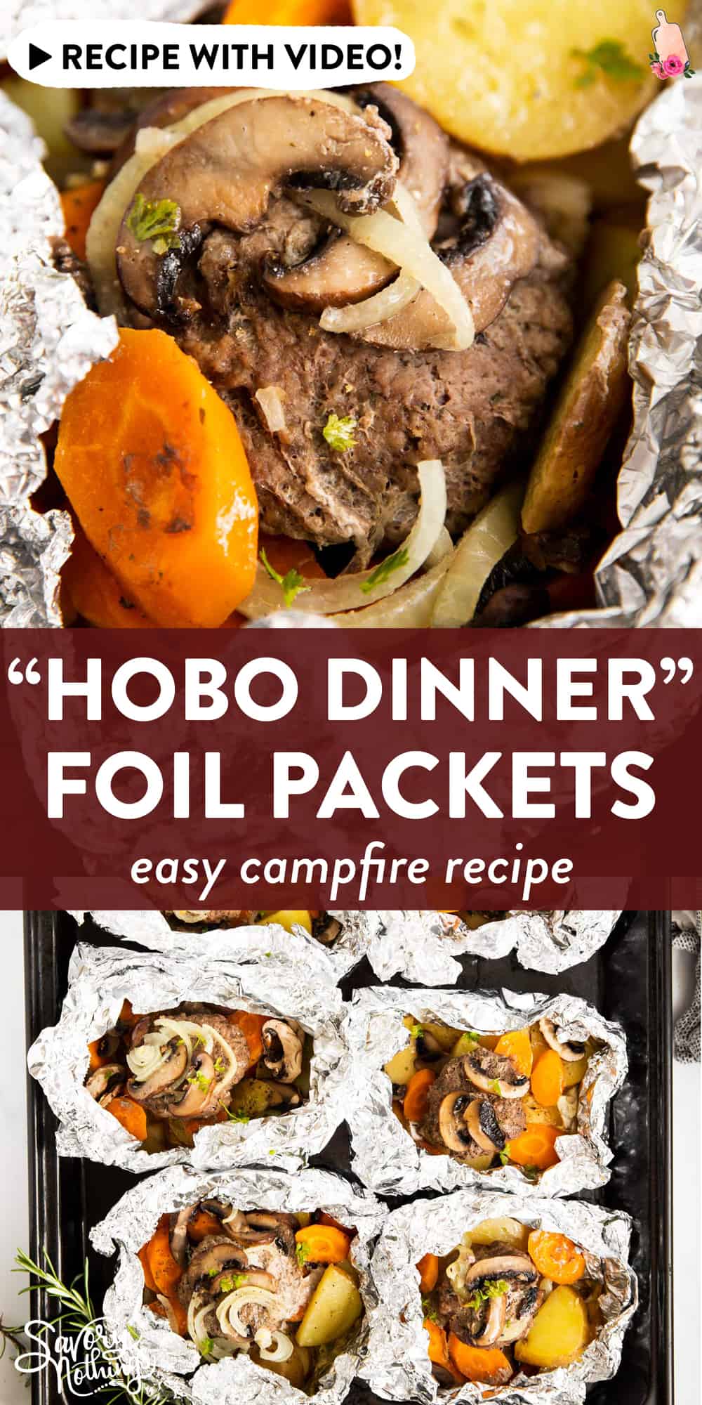 Hobo Dinner Foil Packets Savory Nothings