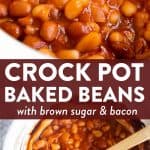 Crockpot Baked Beans Image Pin
