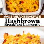 Hashbrown Breakfast Casserole Pin