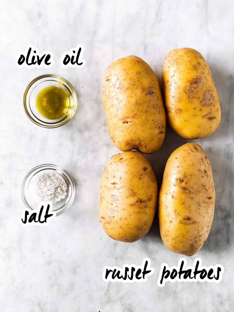 Air Fryer Baked Potatoes Recipe - Savory Nothings