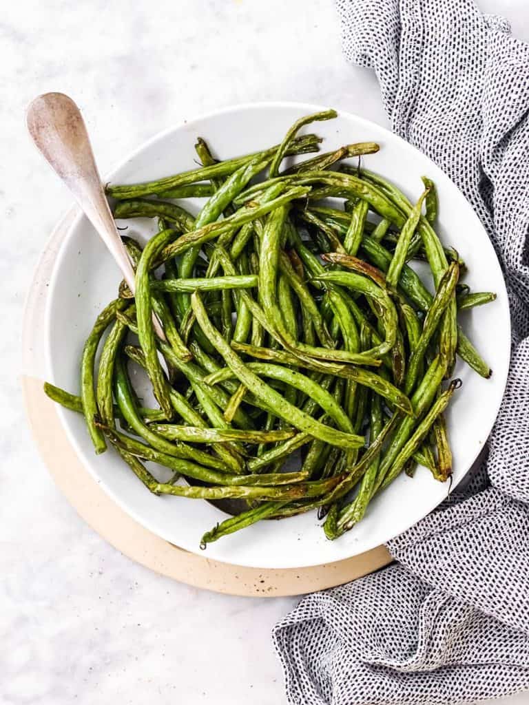 Air Fried Green Beans Recipe - Savory Nothings