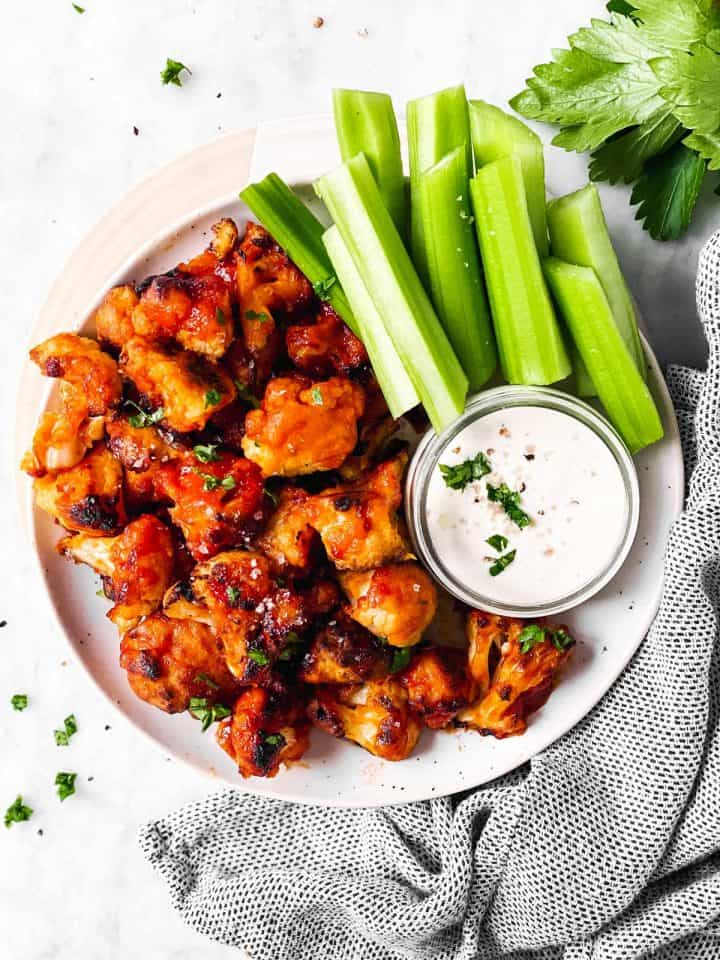 Buffalo Cauliflower Wings Recipe Savory Nothings