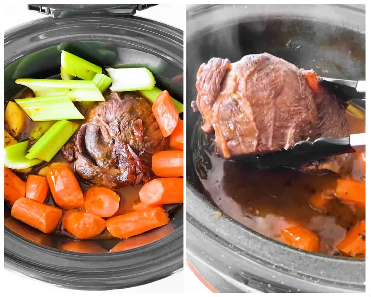 The Best Crockpot Pot Roast Recipe - Savory Nothings