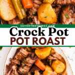 Crockpot Pot roast Recipe Image Pin