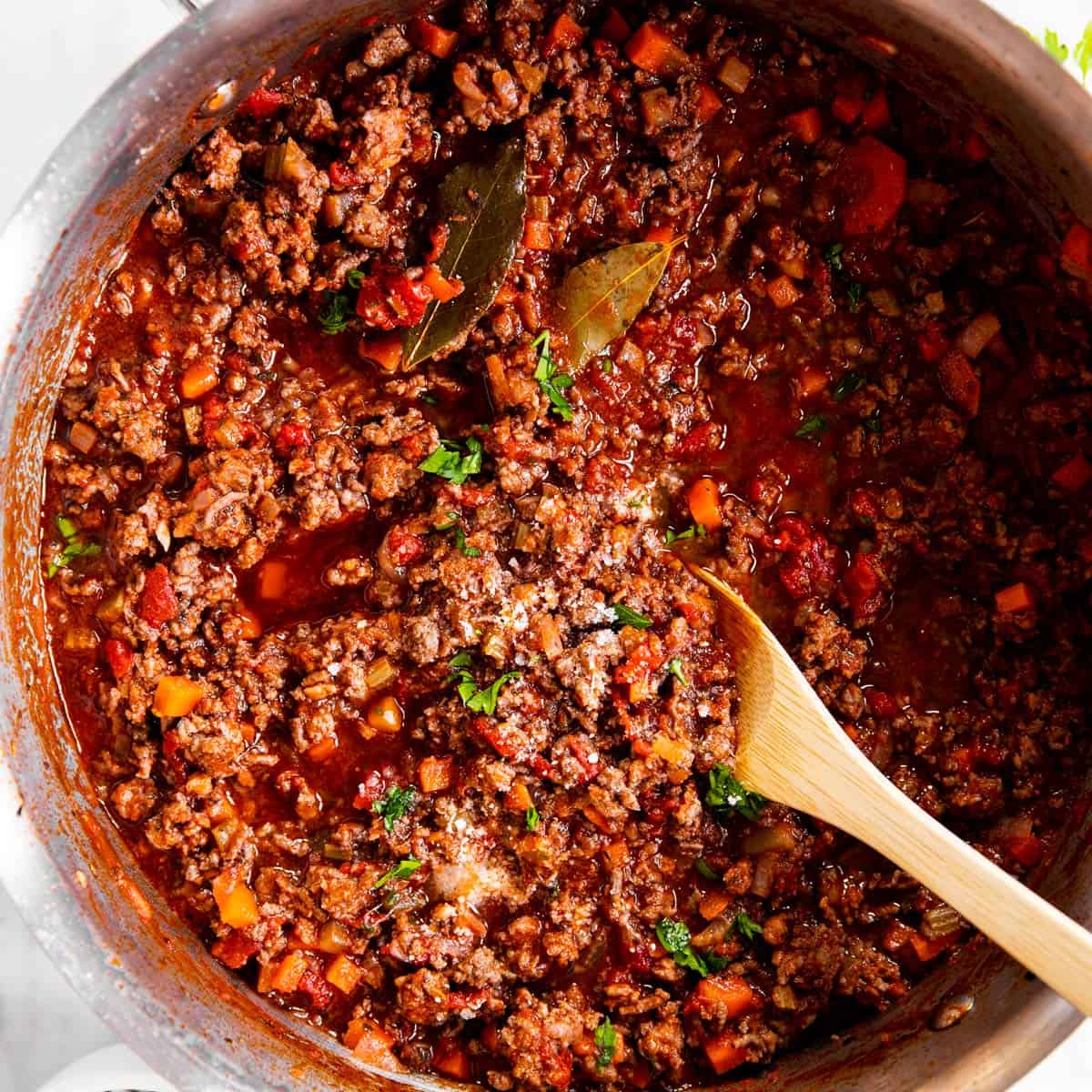 Simple Bolognese Sauce Recipe Savory Nothings