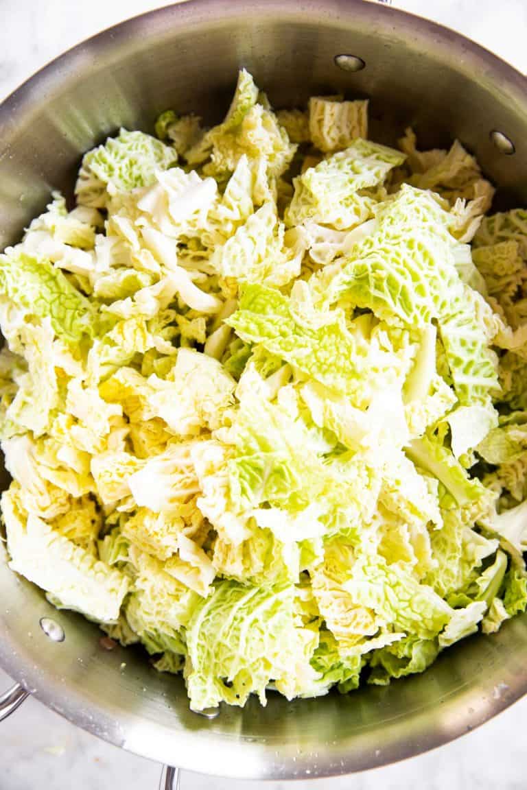 Bacon Braised Cabbage Recipe - Savory Nothings