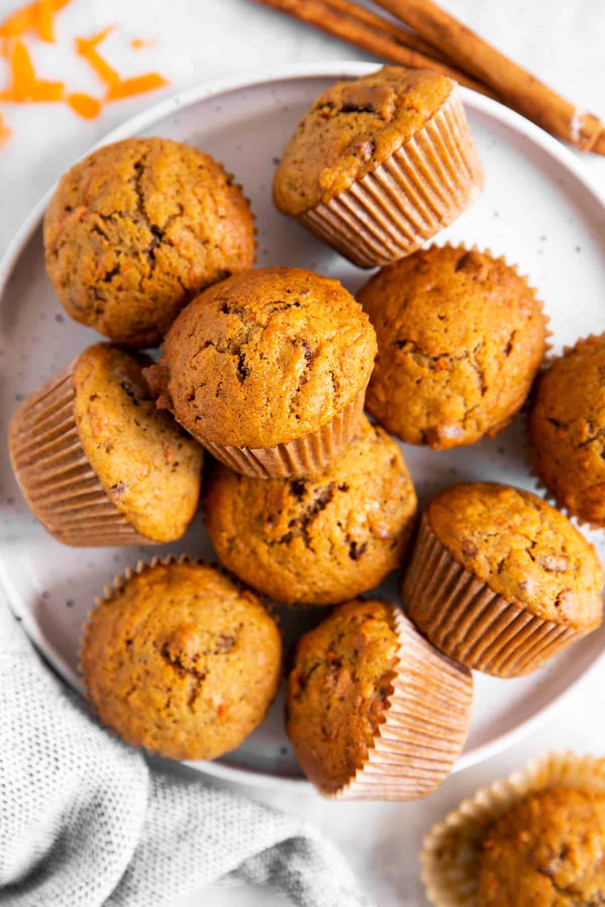 Carrot Muffins Recipe - Savory Nothings