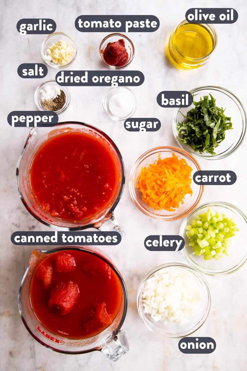 Easy Homemade Marinara Sauce Recipe - Savory Nothings